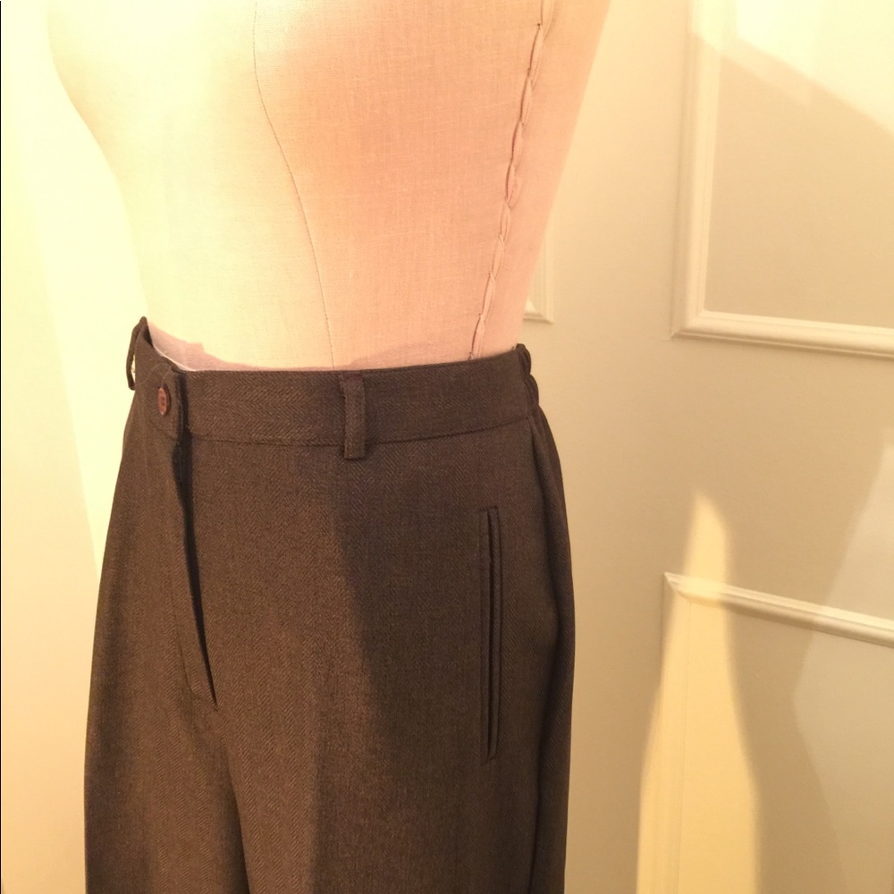 Kim Rogers Signature high-waisted tweed pants
